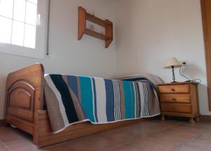 Ein Bett oder Betten in einem Zimmer der Unterkunft Villa Javi