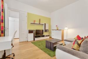 Svetainės erdvė apgyvendinimo įstaigoje GAL Apartments Vienna