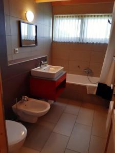 Ванная комната в Chalet Verdino