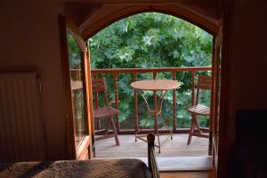 Balkón alebo terasa v ubytovaní Family Villa Kalypso