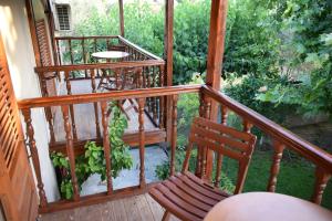 Balkón alebo terasa v ubytovaní Family Villa Kalypso