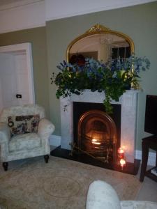 Prostor za sedenje u objektu Abbeyview House B&B and Glamping