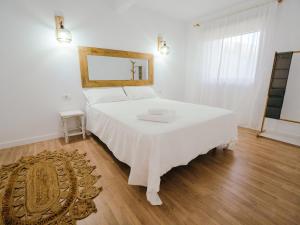 Postel nebo postele na pokoji v ubytování Casa El Matorral