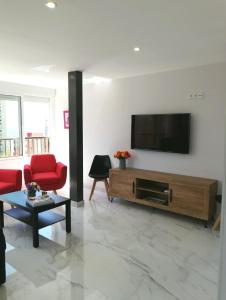 TV a/nebo společenská místnost v ubytování CASA MARCOS