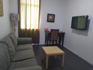 Posezení v ubytování Ginasuite Kompleks27 Hotel