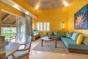 Istumisnurk majutusasutuses Buri Rasa Village Samui