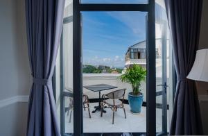 Balkón nebo terasa v ubytování AVS Hotel Phu Quoc