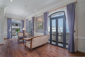 Posezení v ubytování AVS Hotel Phu Quoc