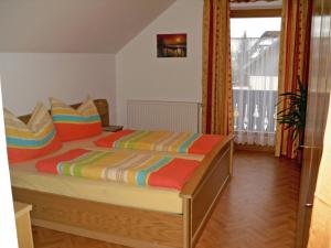 Postel nebo postele na pokoji v ubytování Haus Seehof