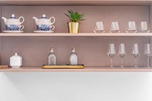 Napoje w obiekcie Apartamenty Osiedle Bursztynowe III by Noclegi Renters