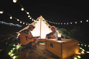 Hosté ubytování Hoang Indian Tent Camping