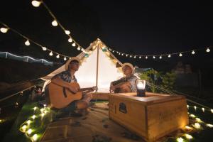 Hosté ubytování Hoang Indian Tent Camping