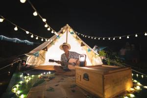 Hosté ubytování Hoang Indian Tent Camping