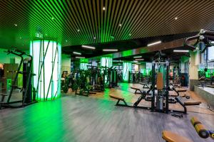 Fitness centrum a/nebo fitness zařízení v ubytování Allure Healthy Hotel & Spa