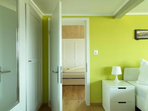 Voodi või voodid majutusasutuse Hotel B&BAlpenheim toas