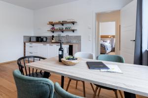 Kuchyňa alebo kuchynka v ubytovaní Apartments Galumbo - bleiben & genießen