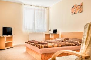 Кровать или кровати в номере Hotel Zannam