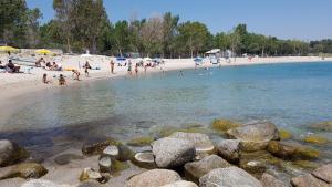 a group of people on a beach near the water at MIMOSA CAMPING in Isca sullo Ionio +9 photos