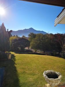 山景或在度假屋看到的山景