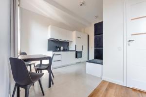 Kuchyň nebo kuchyňský kout v ubytování Apartamenty Sun & Snow Międzyzdroje Promenada