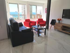 TV a/nebo společenská místnost v ubytování CASA MARCOS