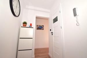 Kuchnia lub aneks kuchenny w obiekcie Apartament nad Strugą