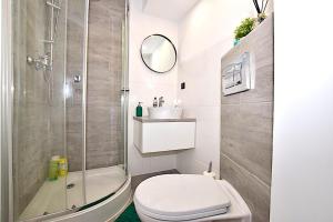 Łazienka w obiekcie Apartament nad Strugą