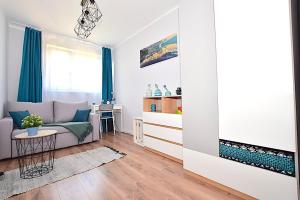 Część wypoczynkowa w obiekcie Apartament nad Strugą