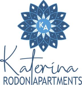 un logotipo para las organizaciones de rotación kaan en Katerina Rodon Apartments, en Nea Roda