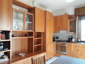 Kuchyň nebo kuchyňský kout v ubytování Solare B&B