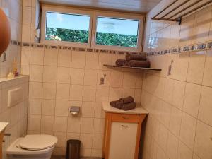 Koupelna v ubytování Ferienwohnung Anjele + 15 fotografií