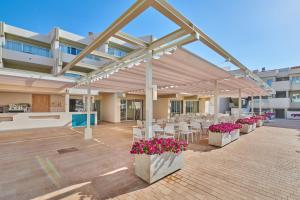 Balkón alebo terasa v ubytovaní Hipotels Mediterraneo Club