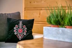 Posedenie v ubytovaní Apartament Góralska Ostoja prywatne wejście widok na Tatry