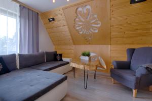 Posedenie v ubytovaní Apartament Góralska Ostoja prywatne wejście widok na Tatry