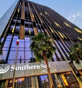 O edifício em que o hotel se localiza