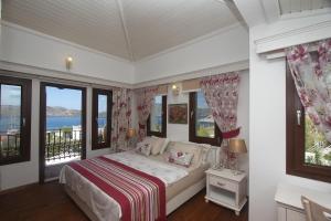 Voodi või voodid majutusasutuse Badem Tatil Evi toas
