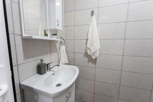 Koupelna v ubytování Rtanjska bajka