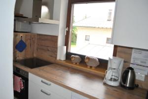 Kuchnia lub aneks kuchenny w obiekcie Gästehaus Katharina