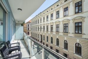 Balkón alebo terasa v ubytovaní BpR Galactic Empire Home with balcony