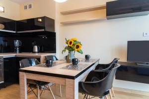 Kuchyň nebo kuchyňský kout v ubytování Apartament Na Urlop - Wisła Sarnia - apartament przyjazny zwierzętom