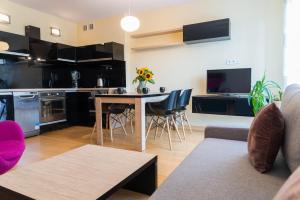 Kuchyň nebo kuchyňský kout v ubytování Apartament Na Urlop - Wisła Sarnia - apartament przyjazny zwierzętom