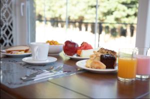 Comida no hotel ou em algum lugar perto