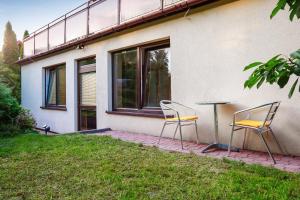 Zahrada ubytování Apartament z ogrodem w centrum Limanowej