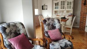 Posezení v ubytování Apartamento Playa Cedeira