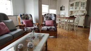 Posezení v ubytování Apartamento Playa Cedeira