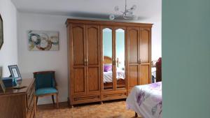 Postel nebo postele na pokoji v ubytování Apartamento Playa Cedeira