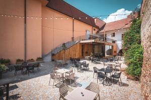 Restaurace v ubytování Renesanční vinařský dům v historickém centru Znojma