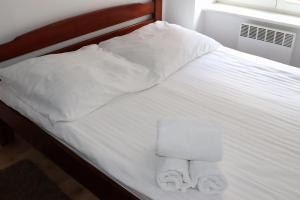 Posteľ alebo postele v izbe v ubytovaní Apartament Pod Krzywą Wieżą - zameldowanie 24 h