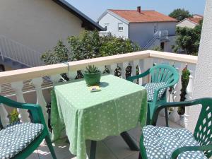Balkón nebo terasa v ubytování Apartments Petra