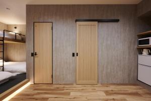 Katil atau katil-katil dalam bilik di Colors Hakata 1F - Vacation STAY 90008 +1 gambar